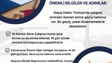 Çalışma İzninden İkamet İznine Geçiş